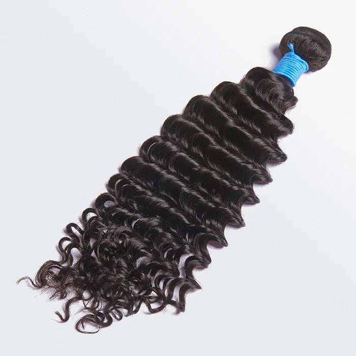 Deep Wave Brazilian 100% Virgin Hair Bundles 10-30''