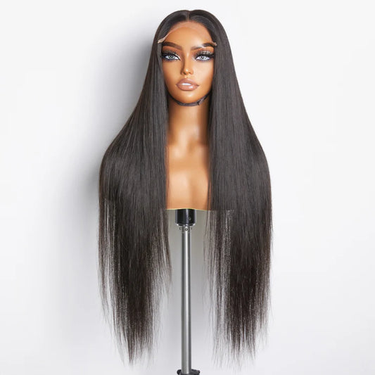 180% Density 5x5 Glueless Lace Closure Wig Straight