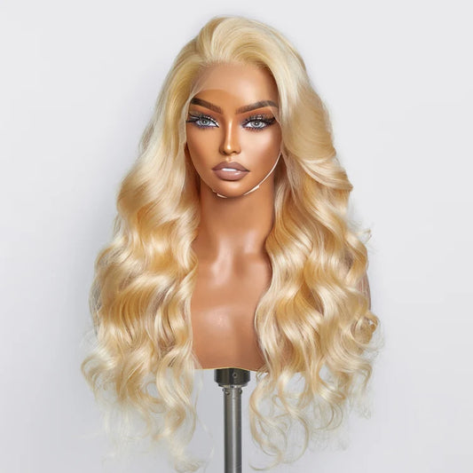 150% Density 13x4 Pre-Plucked Lace Frontal Wig Body Wave #613