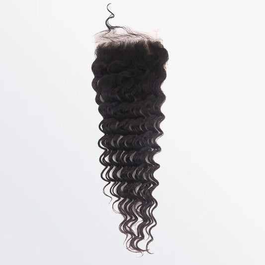 5x5 Free Parted Lace Closure Deep Wave