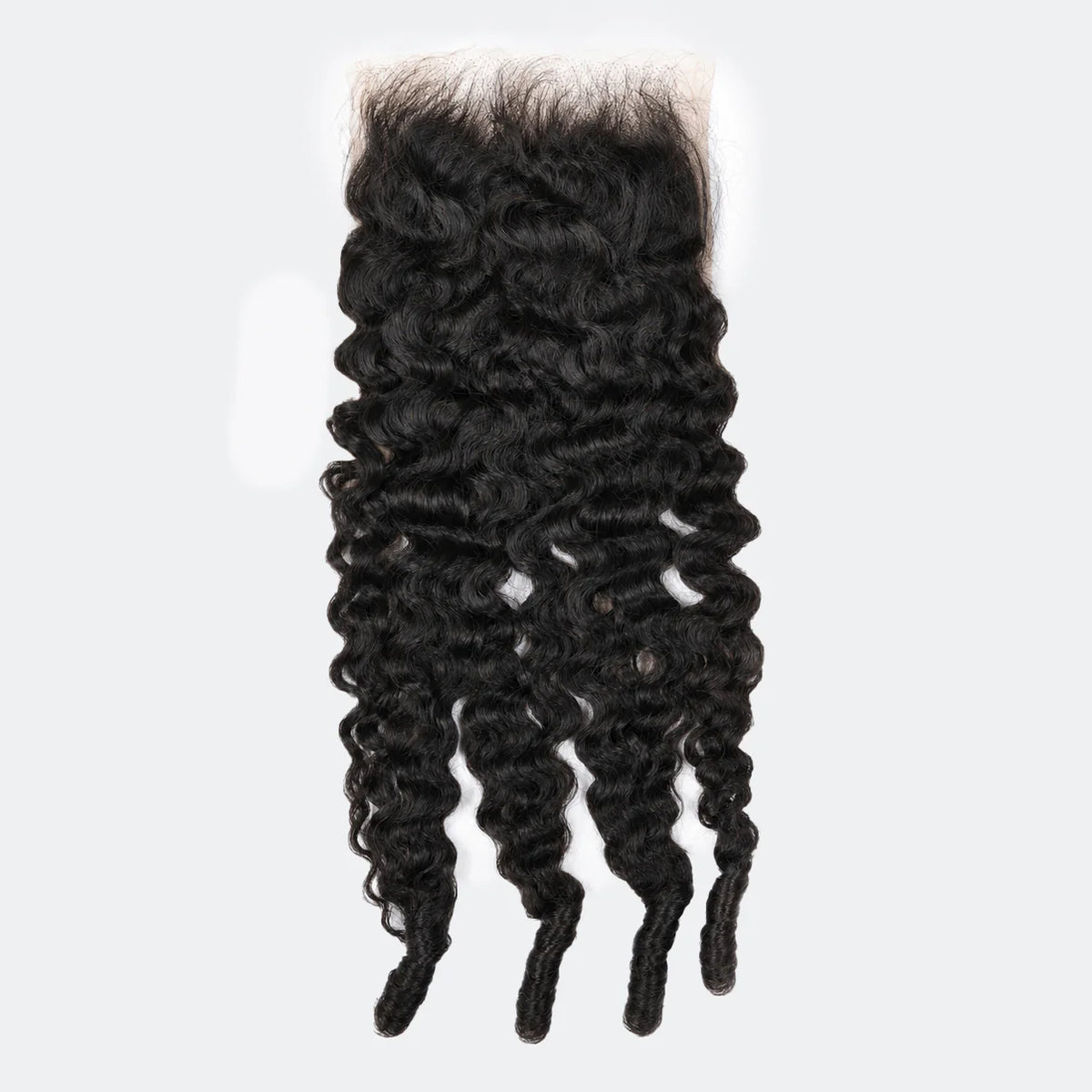 5x5 HD Lace Free Parted Closure Burmese Curly