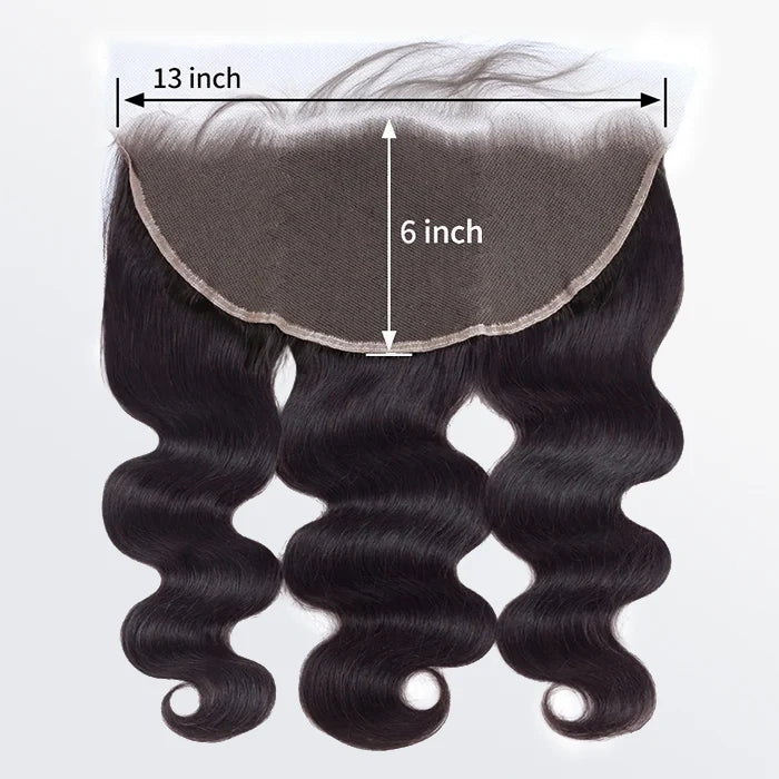 13x6 HD Free Parted Frontal Body Wave