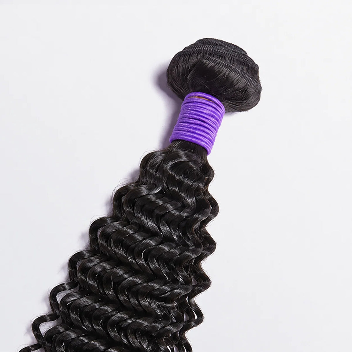 Raw Indian Hair Bundles Deep Curly 12-26''