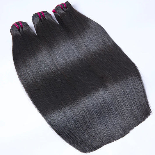 Raw Cambodian Bone Straight Hair Bundles 16-24''